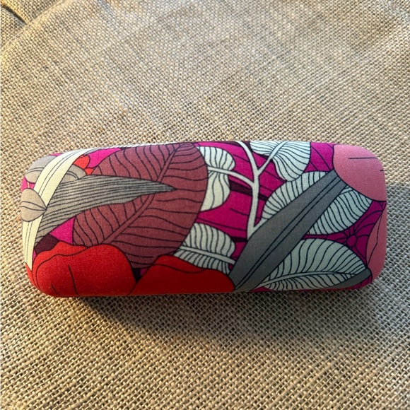 Vera Bradley Accessories - Vera Bradley Pink Floral Hard Eyeglass Case